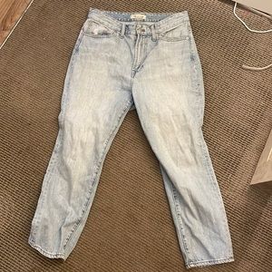 Madewell curvy perfect vintage jean size 28